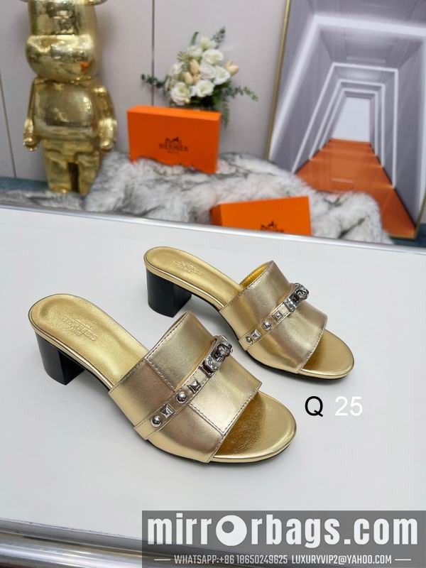 Replica Hermes Shoes HERMES sz35-40 5CM JH0901