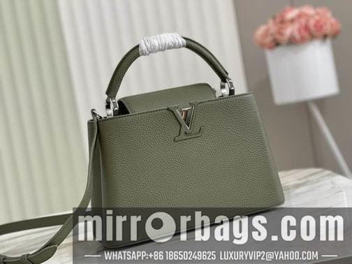 LV Replica Bags Capucines M57227 M48865军绿31.5x20x11cm