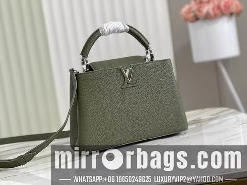LV Replica Bags Capucines M57227 M48865军绿27x18x9cm