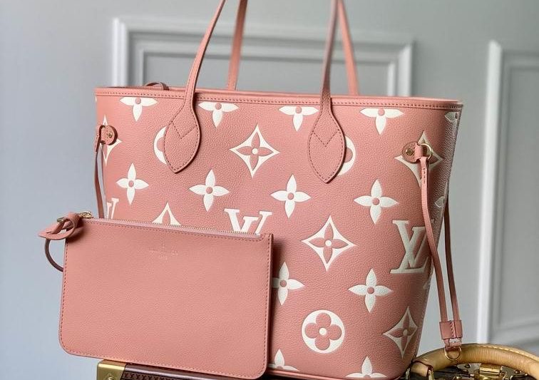 LV Replica Bags Neverfull M45686全皮丝印 32x29x17cm