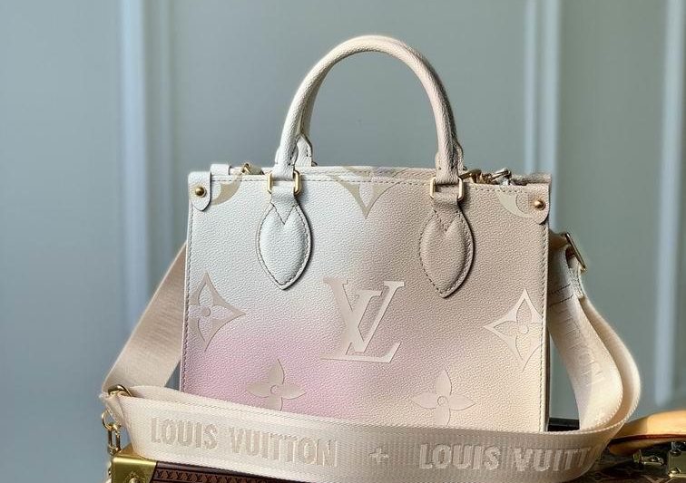 LV Replica Bags OnTheGo M59856渐变杏 25x19x11.5cm