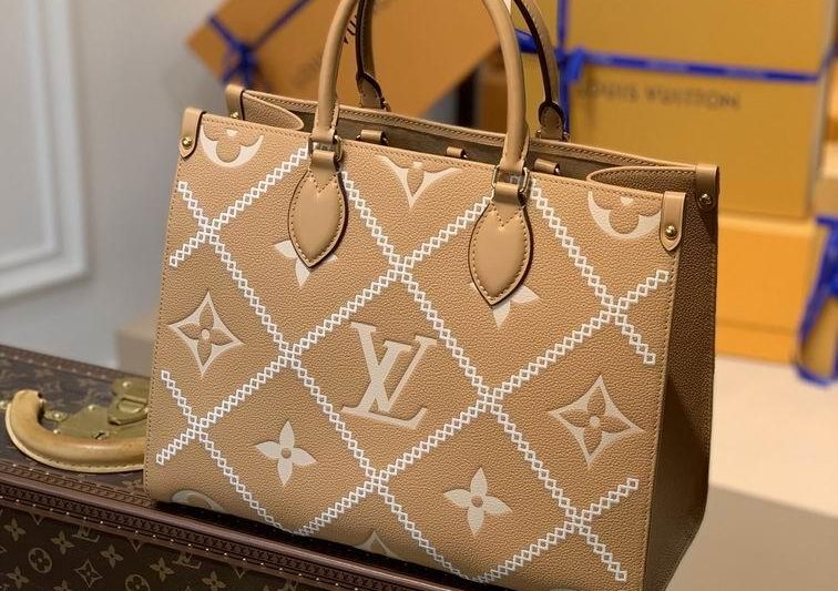 LV Replica Bags Onthego M46015 M46016 35x27x14cm
