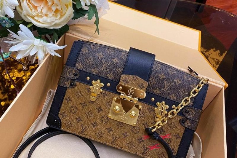 LV Replica Bags Petite Malle Souple M43596 20x12x5.5cm