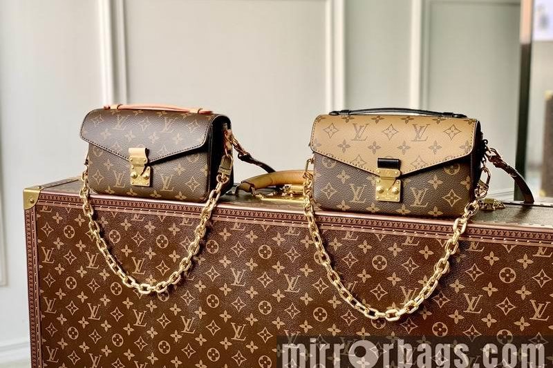 LV Replica Bags East West Metis M46279老花 黄花21.5x6x13.5cm