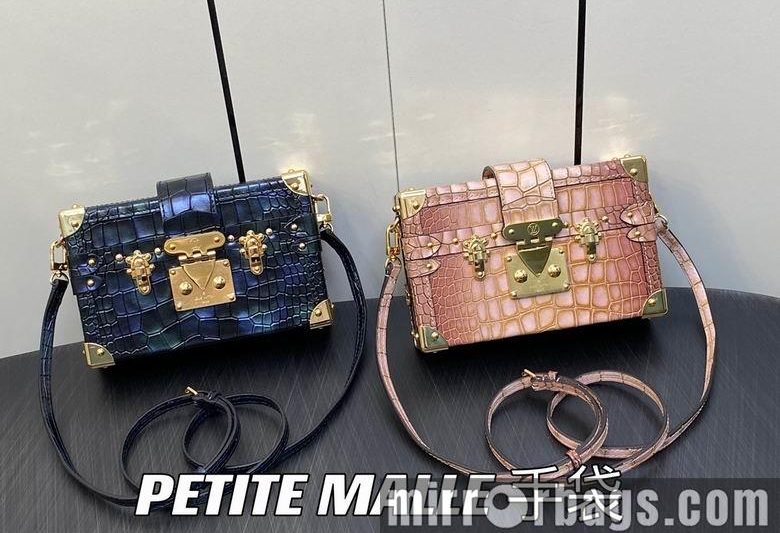 LV Replica Bags Petite Malle N81604 N81976 20×12.5x5cm