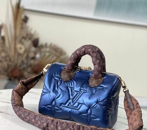 LV Replica Bags Speedy M59009蓝 25x19x15cm