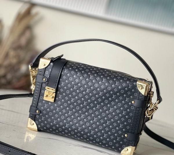 LV Replica Bags M46358黑色全皮24.5×16.5×8.5cm