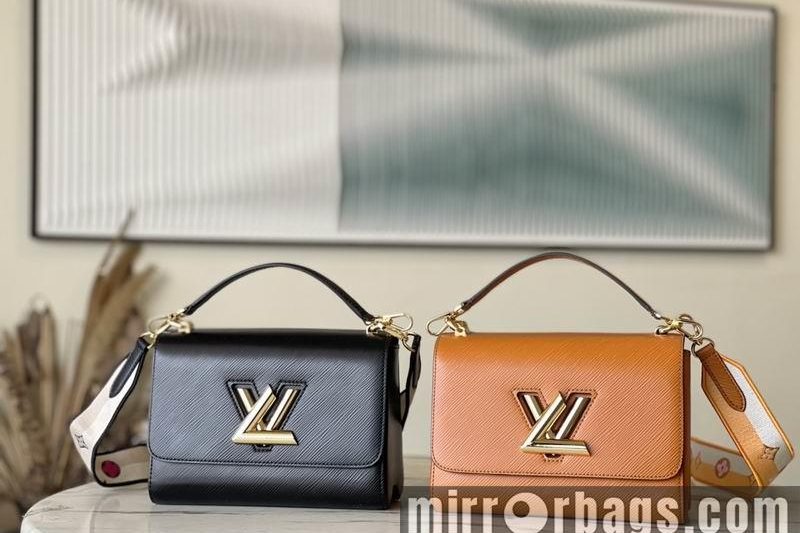 LV Replica Bags Twist M21555焦糖M21554黑23x17x9.5cm
