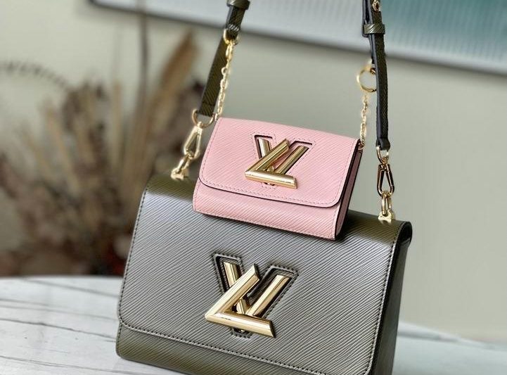LV Replica Bags Twist M59884双子绿23x17x9.5cm