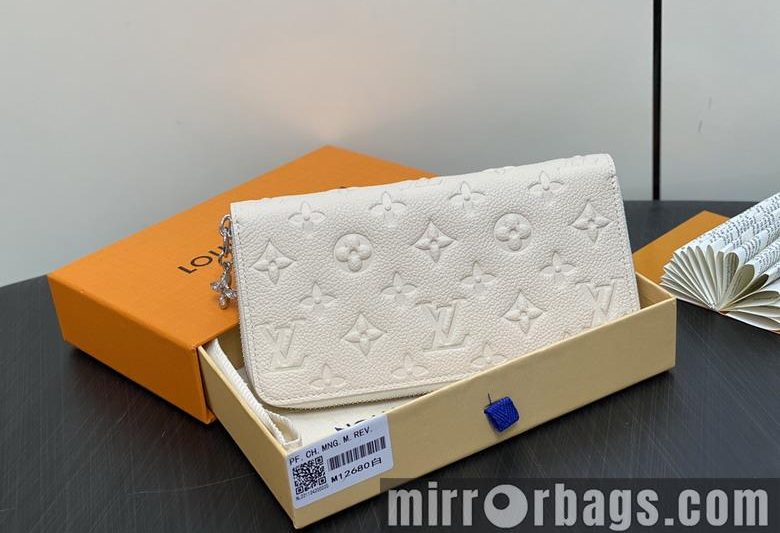 LV Replica Bags Zippy M12680 19.5×10.5×2.5cm