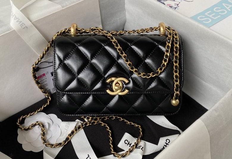 Chanel Replica Bags AS2615 12X19X8cm BL 2colour