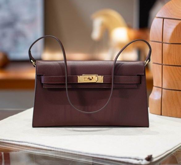 Hermes Replica Bags Kelly 27.5X15.5X5cm 010603 YG 10