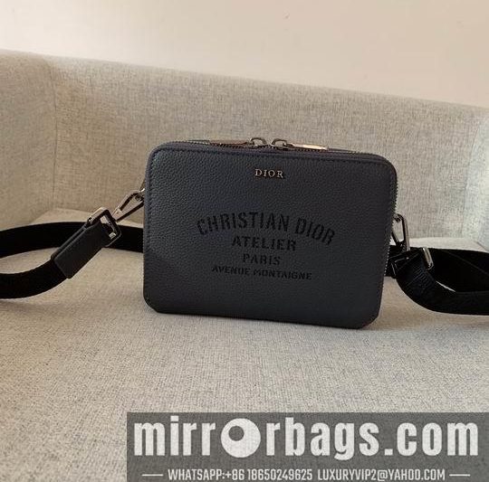 Dior Replica Bags 119-H07E深灰 17×12.5x5cm wz