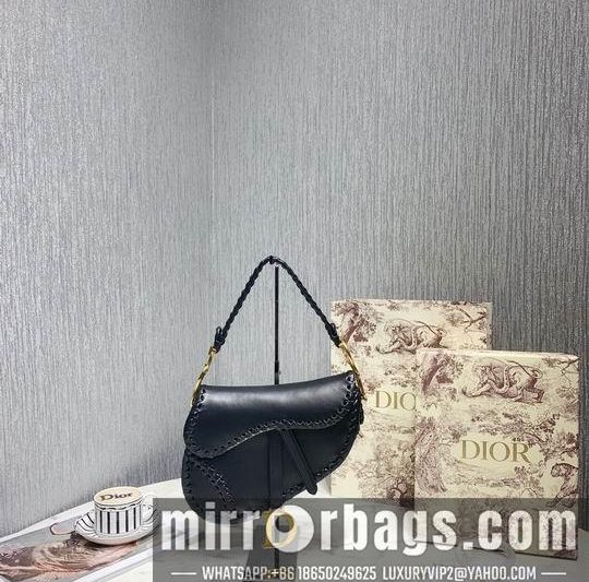 Dior Replica Bags Saddle M0446光滑25.5x20x6.5m wo