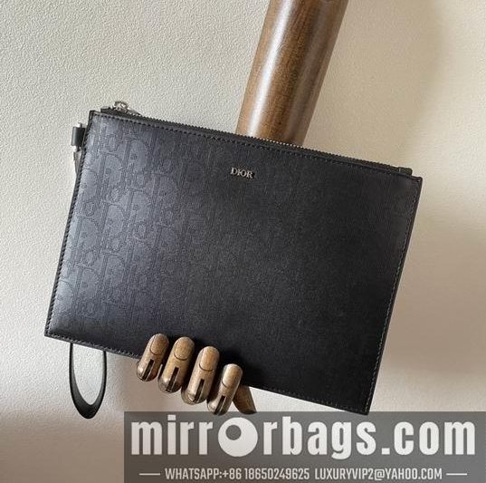 Dior Replica Bags 338H03E黑 26.5×17.5x1cm wz