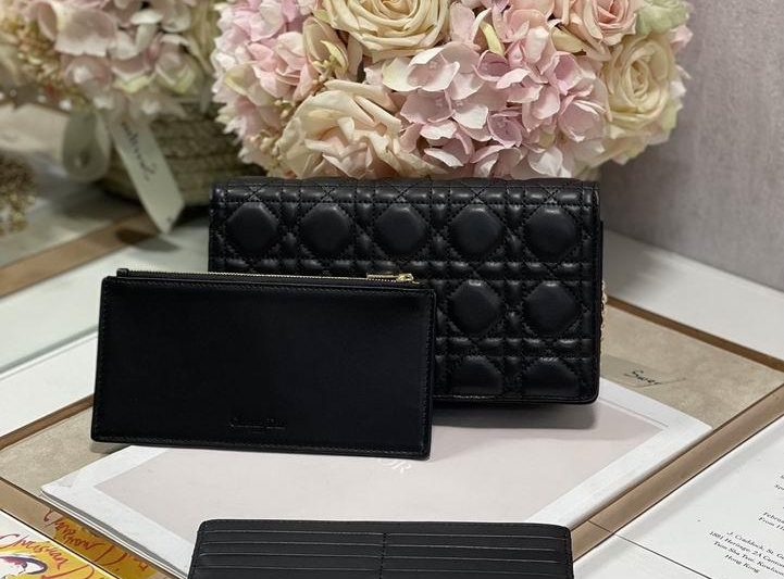 Dior Replica Bags 77035金 绿 黑色 21.5×11.5x3cm wz