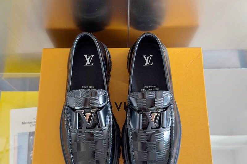 LV Replica Shoes LV size 38-45 4cm mnf1007