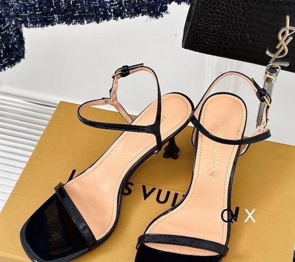 LV Replica Shoes LV size 35-40 7.5 9.5CM JX0306