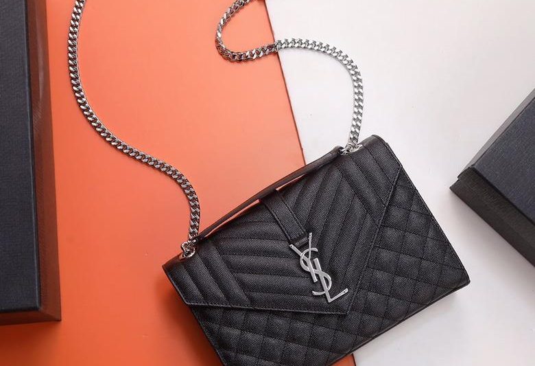 YSL Replica Bags YSL Envelope 487206 24×17.5x6cm 8D2