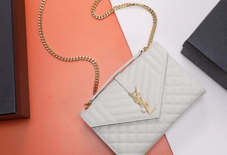 YSL Replica Bags YSL Envelope 487206 24×17.5x6cm 8D