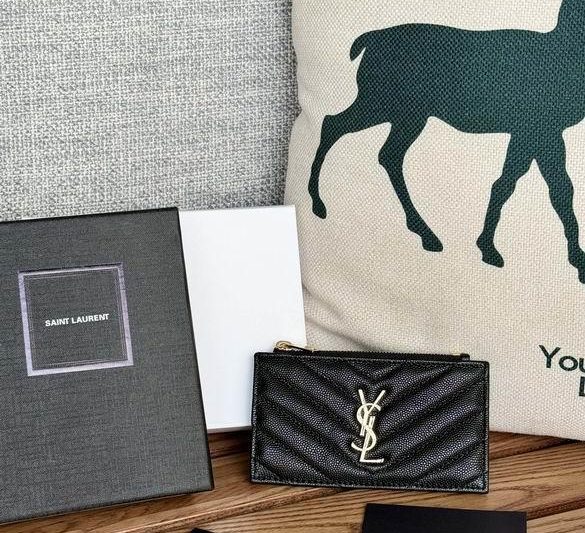 YSL Replica Bags 607915 13X8X2cm YG 12