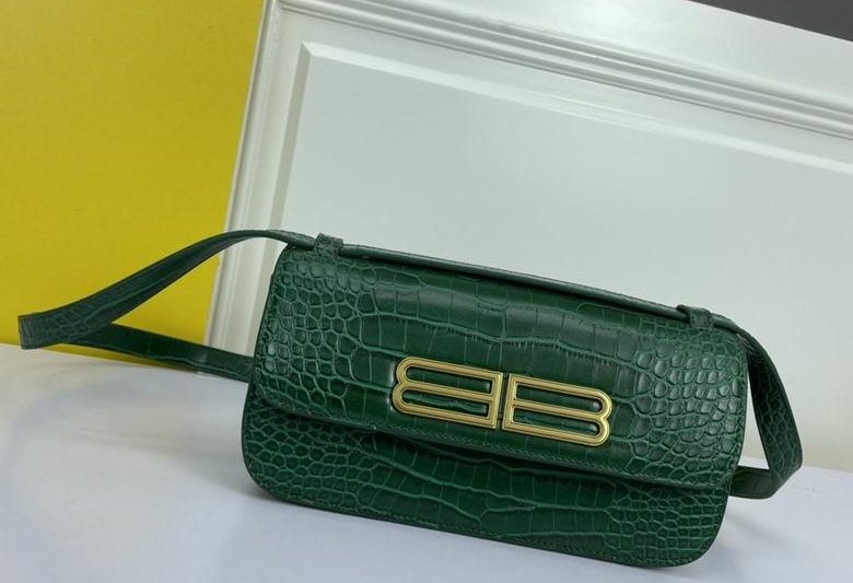 Balenciaga Bags WW69321深绿 25X12X8