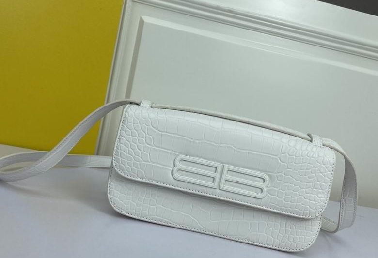 Balenciaga Bags WW69321白 25X12X8