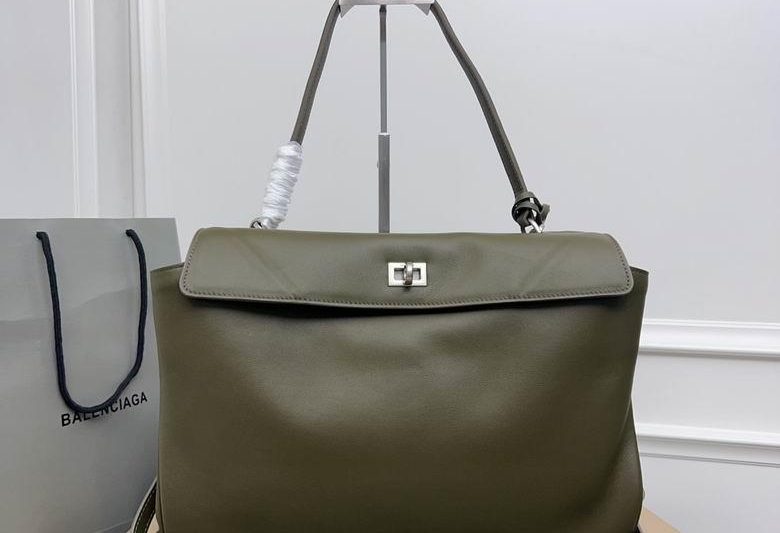 Balenciaga Bags Rodeo 35X23X11cm 071412 GY 5