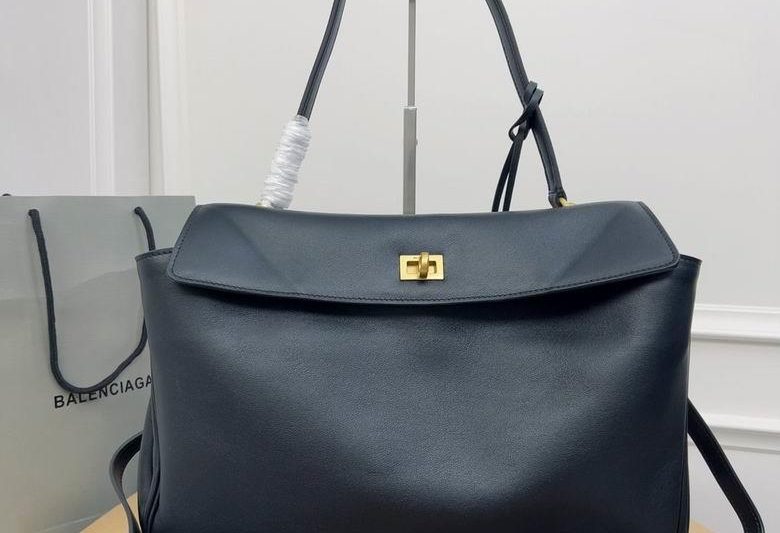 Balenciaga Bags Rodeo 35X23X11cm 071412 GY 4