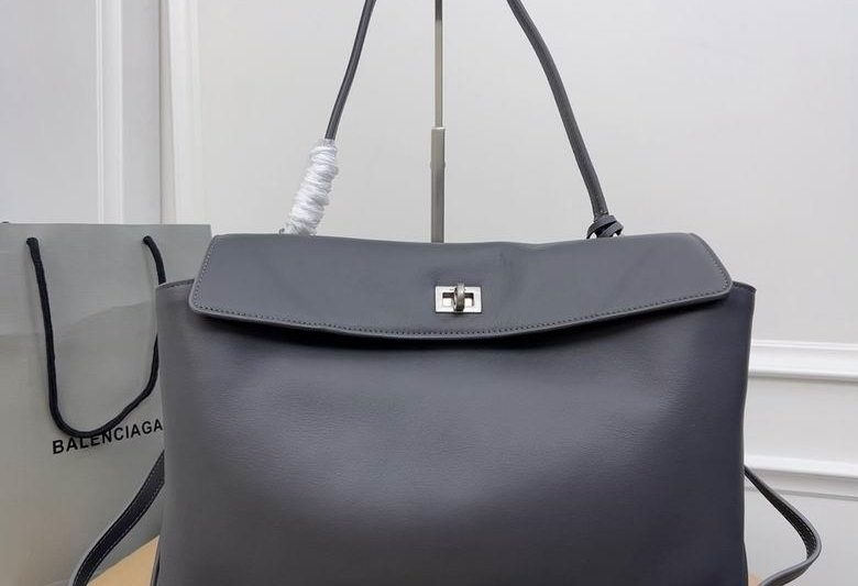 Balenciaga Bags Rodeo 35X23X11cm 071412 GY 2