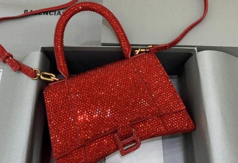 Balenciaga Bags Hourglass 23x10x14cm FY 4
