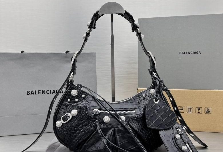 Balenciaga Bags Le Cagole 92718 30X16X8cm GY 4