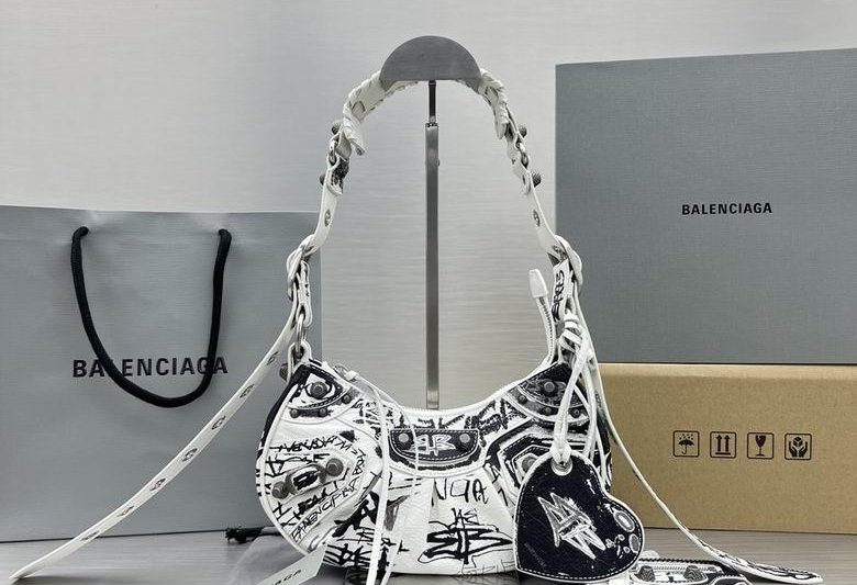 Balenciaga Bags Le Cagole 92718 30X16X8cm GY 1