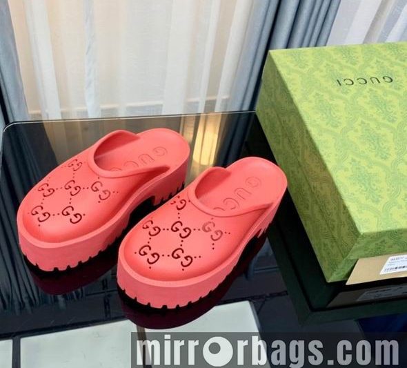 Replica Gucci Shoes GG slip-on sandal size 35-45 0309