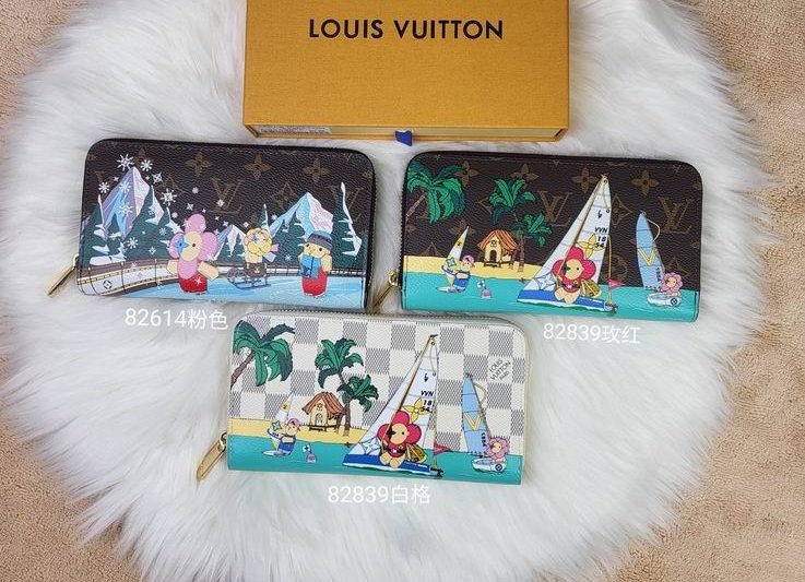 1:1 Louis Vuitton Bags Zippy 82839 19.5×10.5×2.5cm zy