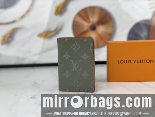 1:1 Louis Vuitton Bags Pocket Organiser M63233 8x11x1cm zy