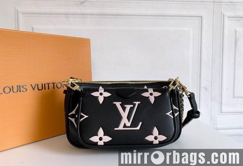 1:1 Louis Vuitton Bags M80447 M45777 23.5X13X4.5cm 18.5X11X4.5cm XMY 4colour