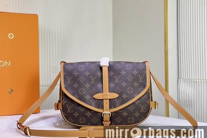 1:1 Louis Vuitton Bags Saumur M40710 28x11x20cm ss