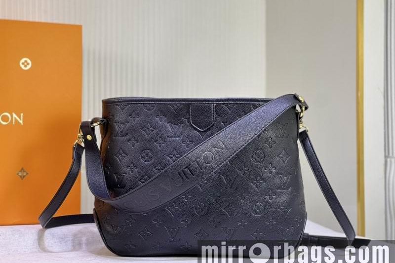 1:1 Louis Vuitton Bags M44945黑色压花 35x26cm ss