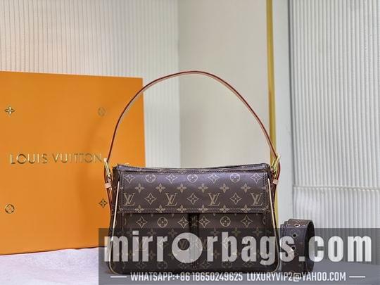 1:1 Louis Vuitton Bags 骆驼包M51163 30x16x15cm cs