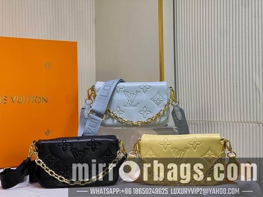 1:1 Louis Vuitton Bags Wallet on Strap M81398 M81399 M81400 20x12x6cm cs