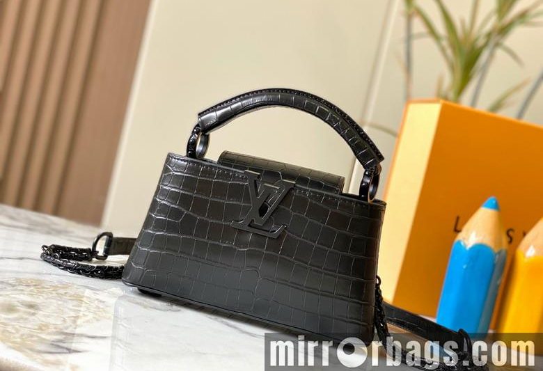 1:1 Louis Vuitton Bags Cap M23977 22x12x8cm ss