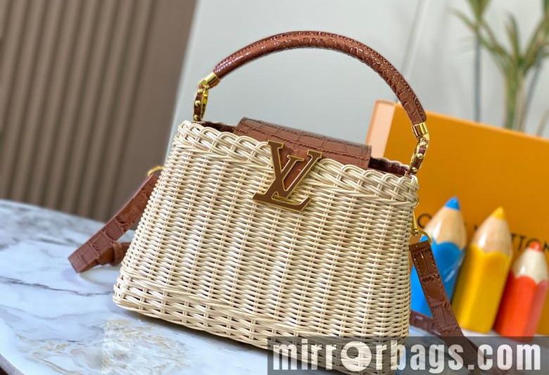 1:1 Louis Vuitton Bags Cap M11619 27×17.3x9cm ss4