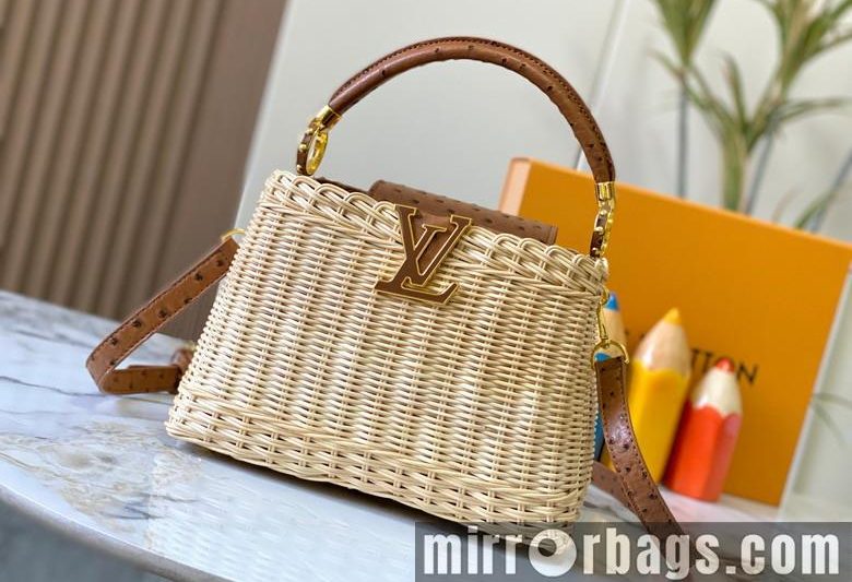 1:1 Louis Vuitton Bags Cap M11618 27×17.3x9cm ss4