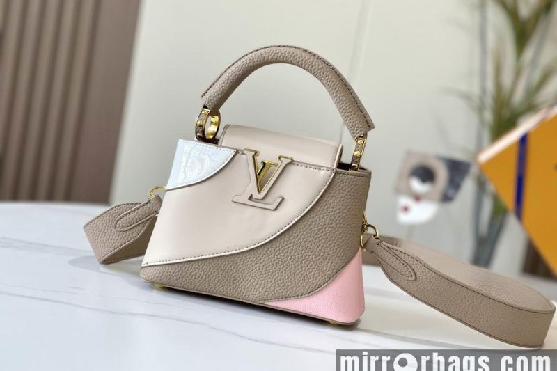 1:1 Louis Vuitton Bags Capucines M59863 21x14x8cm cs2色