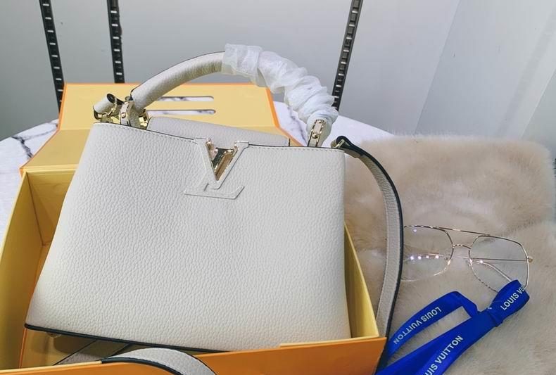 1:1 Louis Vuitton Bags Capucines M48870 M61219 27x18x9 cm cs