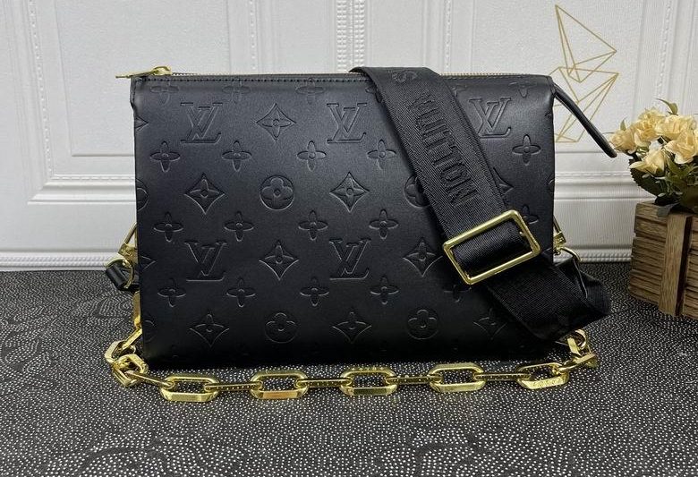 1:1 Louis Vuitton Bags Coussin 57790黑 26X20X12 ss05