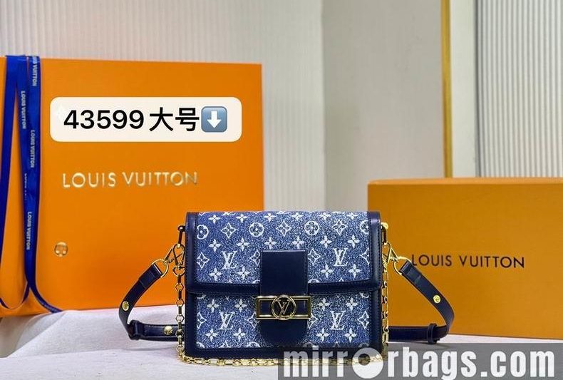 1:1 Louis Vuitton Bags Dauphine M59716，M43599 20x15x9 cm cs