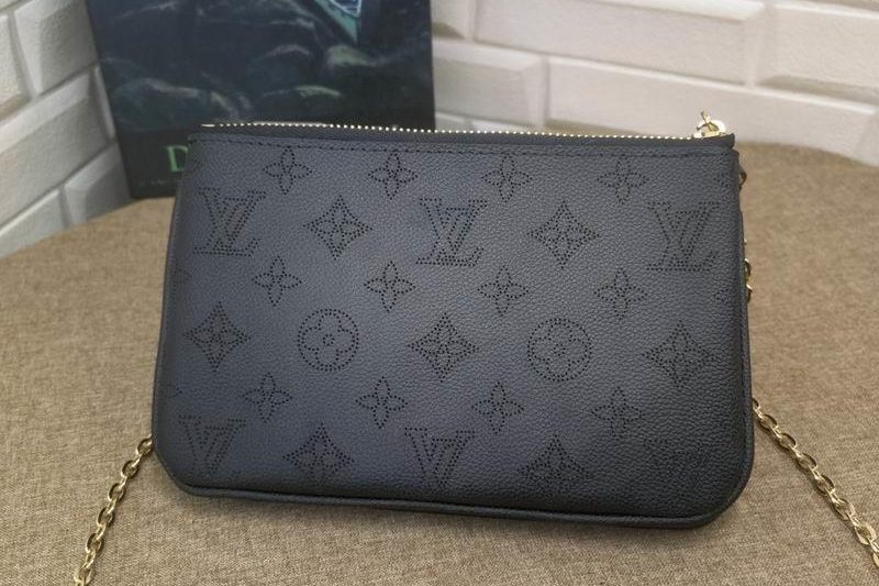 1:1 Louis Vuitton Bags Double Zip Pochette M69203 20×12.5×3 zy10