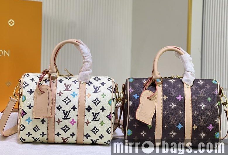 1:1 Louis Vuitton Bags Keepall M24424 25x15x11cm ss1